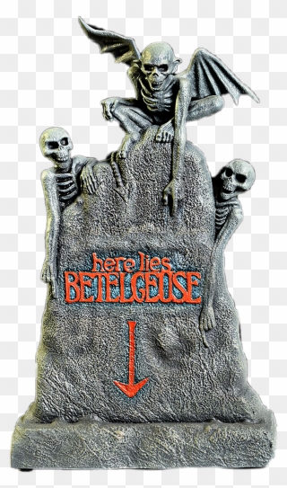 #freetoedit #beetlejuice #tombstone - Statue Clipart