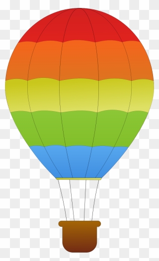Hot Air Balloon Flight Clip Art - Clipart Hot Air Balloon Basket - Png Download