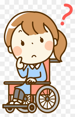 Wheelchair Girl Woman Clipart - Grandma In Wheelchair Clipart - Png Download