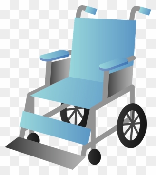 Wheelchair Clipart - Wheelchair - Png Download