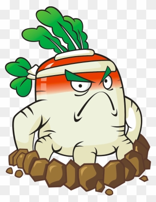 Transparent Zombies Clipart - Plants Vs Zombies Turnips - Png Download