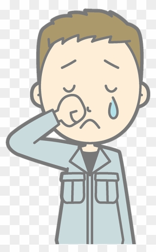 Crying Male Clipart - Annoyed Man Clipart - Png Download