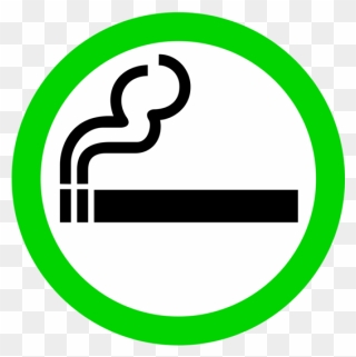 Area,text,brand - No Smoking Sign Clipart