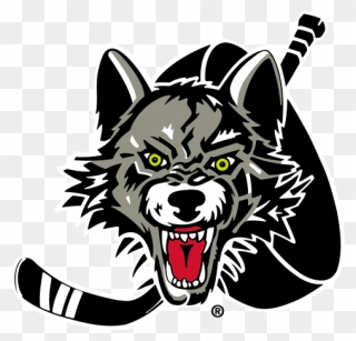Mascot Drawing Wild Wolf - Chicago Wolves Logo Clipart