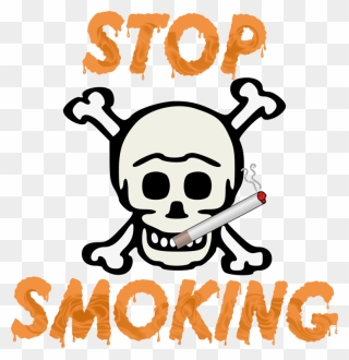 Text,sticker,logo - Poster Of Smoking Clipart - Png Download