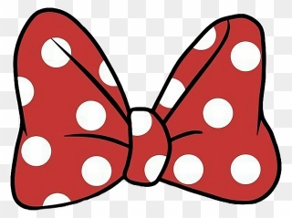 #bow #minniemouse #red #white #head #bynisha #sticker - Minnie Mouse Bow Sticker Clipart