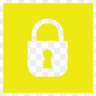 Vector Clip Art Of Yellow Security Icon - Internet Will Look Like Without Net Neutrality - Png Download