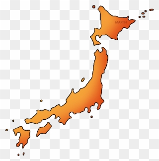 Japan Clipart , Png Download - Japan Map Vector Transparent Png