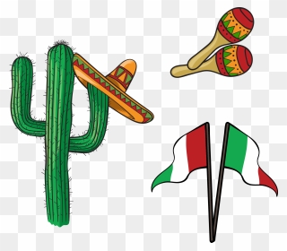 Mexico Mexican Cuisine Burrito Taco - Cactus Mexico Clipart