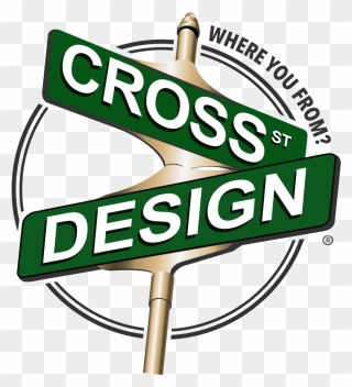 Cross Street Design Clipart