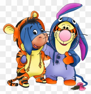 Baby Tigger And Eeyore Clipart