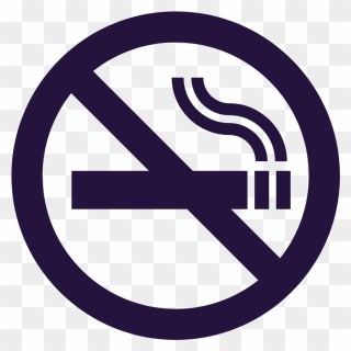 No Smoking Logo Png Clipart Background - Charing Cross Tube Station Transparent Png