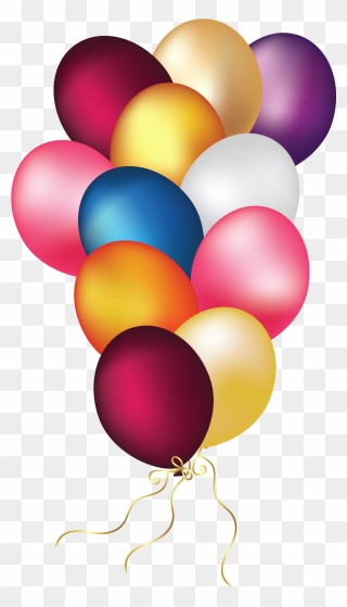 Transparent Background Balloons Background Frames Png Clipart