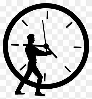 Time Silhouette Clipart