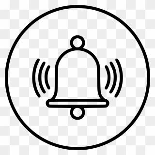 Alarm Bell Clock Ring Timer Stop Watch Clock - Ringing Bell Icon Png Clipart