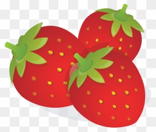 Plant,leaf,food - Strawberry Clipart - Png Download