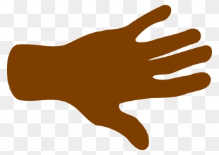 Finger Clipart Hand Palm - African American Hand Clip Art - Png Download