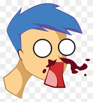 Anime Nose Bleed Png Clipart