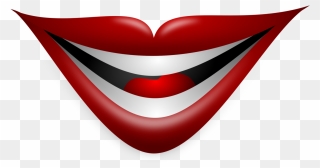 Heart,love,computer Wallpaper - Joker Mouth Clipart