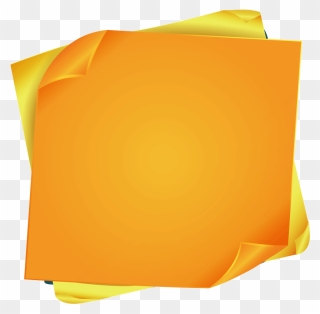 Post-it Note Paper Sticker Icon - Sticky Note Color Png Clipart