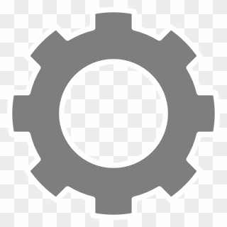 Gear Images Clipart Engine - Transparent Background Cog Icon Png