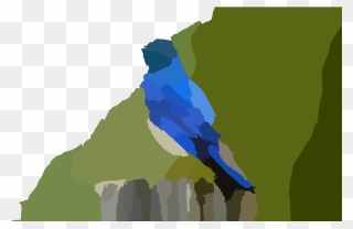 Mountain Blue Bird X Svg Clip Arts - Steller S Jay - Png Download