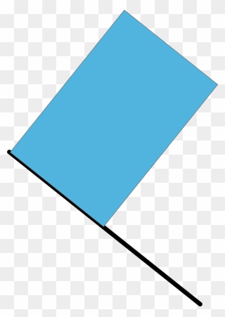 Blue,square,triangle - Blue Flag Clip Art - Png Download