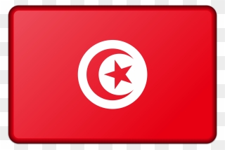 Tunisia Flag Clip Arts - Tunisia Flag - Png Download