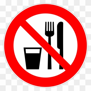 Eating Or Drinking Sign Clipart