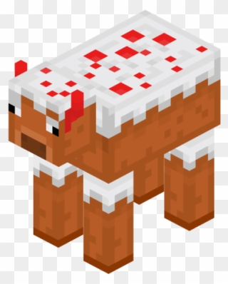 Minecraft Clipart Minecraft Cake - Minecraft Cake Cow - Png Download