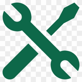 Spanner And Screwdriver Icon Clipart