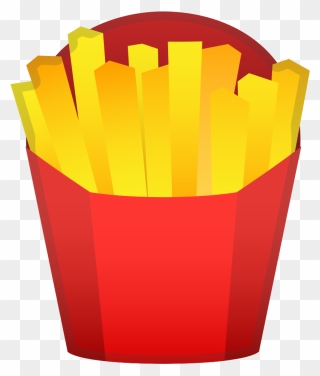 Emoji Clipart Fry - French Fries Icon Png Transparent Png