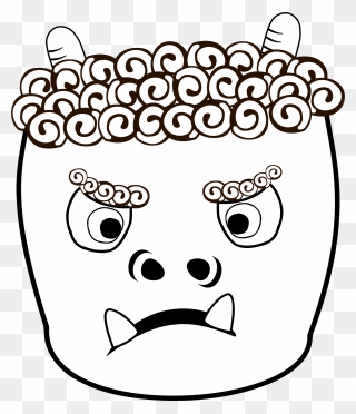 This Free Icons Png Design Of Oni - Japanese Oni Drawing Clipart