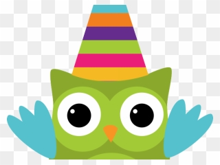 Transparent Candles Clipart - Birthday Owl Clipart - Png Download