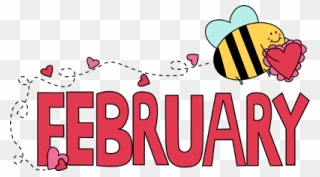 February Clipart - Png Download