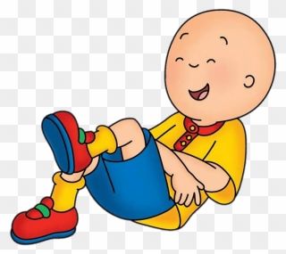 Caillou Laughing Out Loud - Kids Show Caillou Clipart