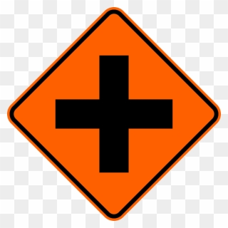 Transparent Warning Sign Clip Art - Traffic Sign - Png Download