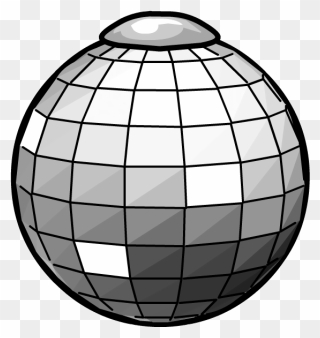 Transparent Penguin Sphere Line Circle Clipart For - Clip Art Disco Ball - Png Download