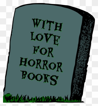 Headstone Clipart Bird - Horror Books Png Transparent Png
