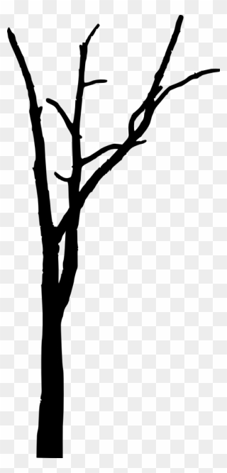 10 Spooky Dead Tree Silhouette Vol - Simple Dead Tree Silhouette Clipart