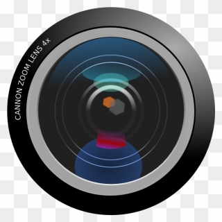 Camera Lens Clipart Png , Png Download - Camera Lense Clipart Transparent Png