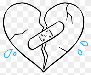 Heart Cartoon Picture - Cool Broken Heart Drawings Clipart