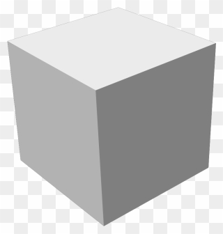 Shaded Cube Clip Art - Png Download