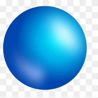 Clipart Ball Sphere - Blue Sphere Png Transparent Png