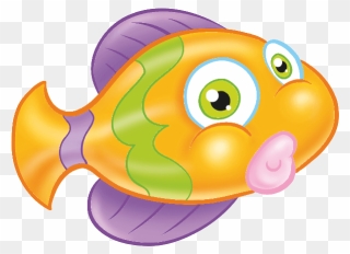 Sticker Fish For Kids Clipart
