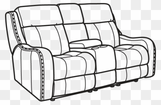 Collection Of Free Couch Drawing Love Seat Download - Couch Clipart