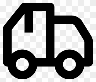 Garbage Truck Icon - Sign Clipart