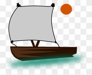Boat, Viking, Sail - Boat Clipart Png Gif Transparent Png