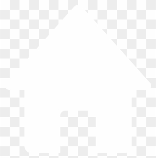 White Home Page Icon Clipart