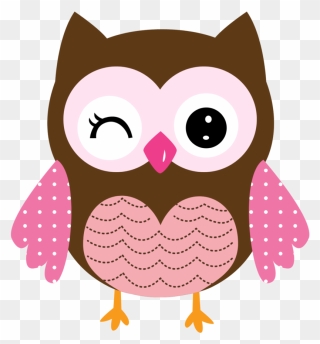 Bamboo Clipart Short - Cute Owl Cartoon Png Transparent Png